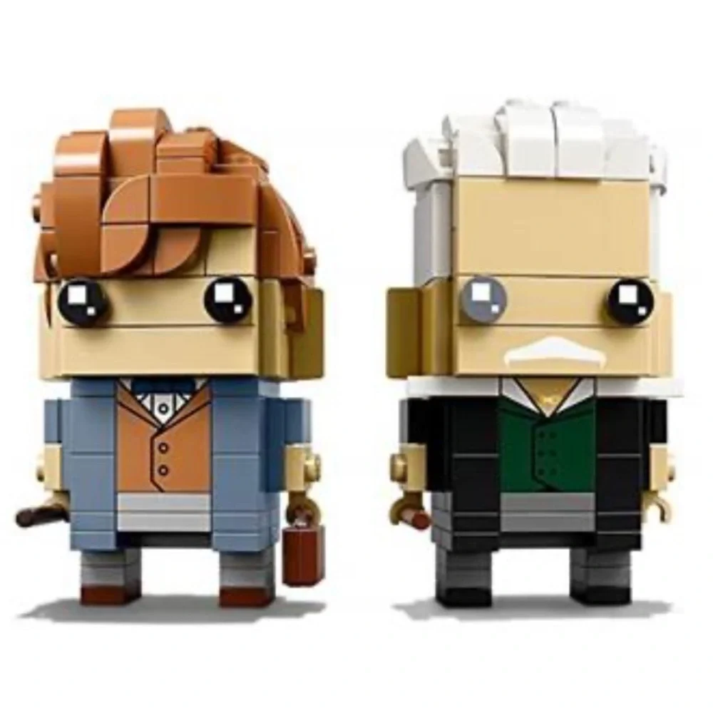 Lego brick headz newt Scamander & Gellert Grindelwald set new in sealed box